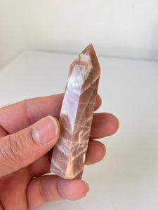 Peach Moonstone Sunstone Tower High Grade T071a