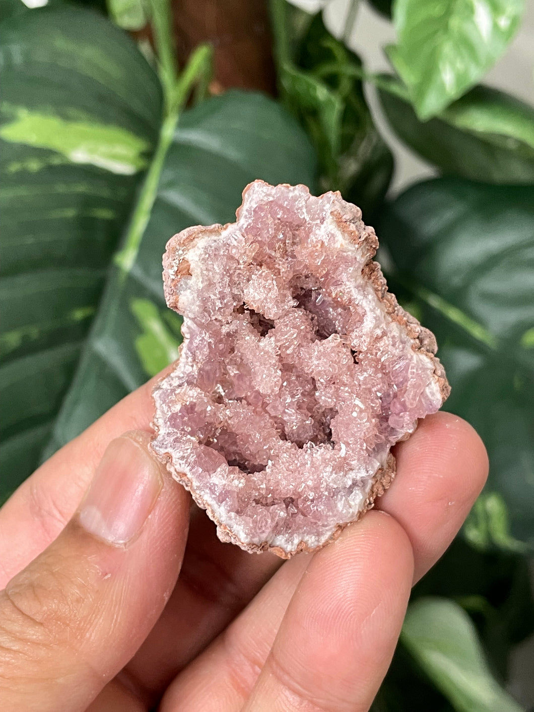 Pink Amethyst Geode PA041