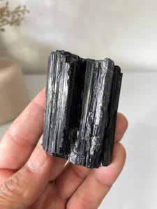 Black Tourmaline Raw High Grade RC015