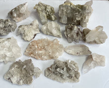 Load image into Gallery viewer, Bulk Lot Himalayan quartz clusters pack of 14, K266
