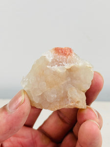 Red Scolecite (Sun Scolecite ) Natural Crystal Cluster Rare SC073