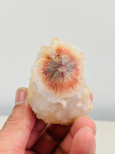 Red Scolecite (Sun Scolecite ) Natural Crystal Cluster Rare SC071