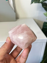 Load image into Gallery viewer, Rose Quartz Crystal Point Free Standing T951
