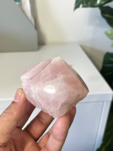 Rose Quartz Crystal Point Free Standing T951