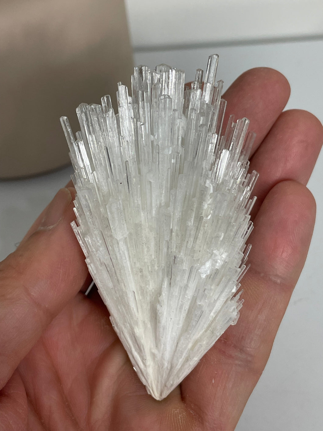 Scolecite Spray Natural Crystal cluster SC083