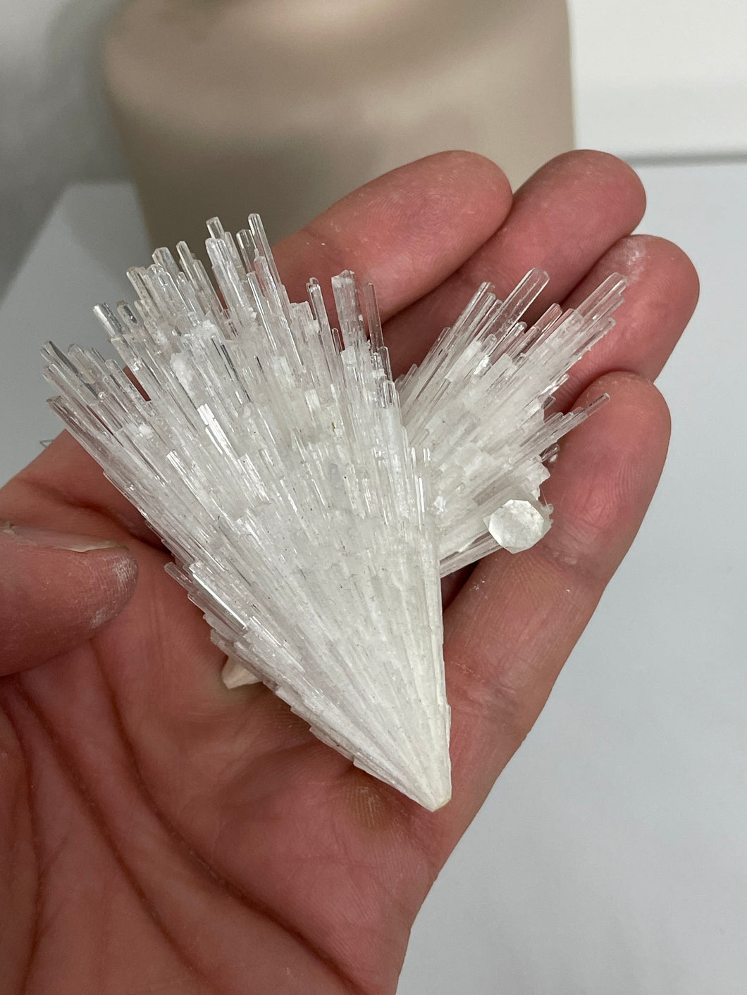 Scolecite Spray Natural Crystal cluster SC088