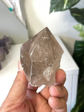 Load image into Gallery viewer, Smoky Quartz Crystal Point Free Standing T964
