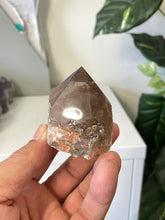 Load image into Gallery viewer, Smoky Quartz Crystal Point Free Standing T960
