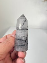 Load image into Gallery viewer, Tourmaline in Quartz Tower High Grade T061a
