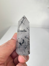 Load image into Gallery viewer, Tourmaline in Quartz Tower High Grade T061a
