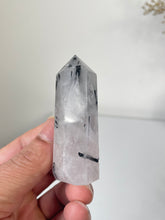 Load image into Gallery viewer, Tourmaline in Quartz Tower High Grade T057a
