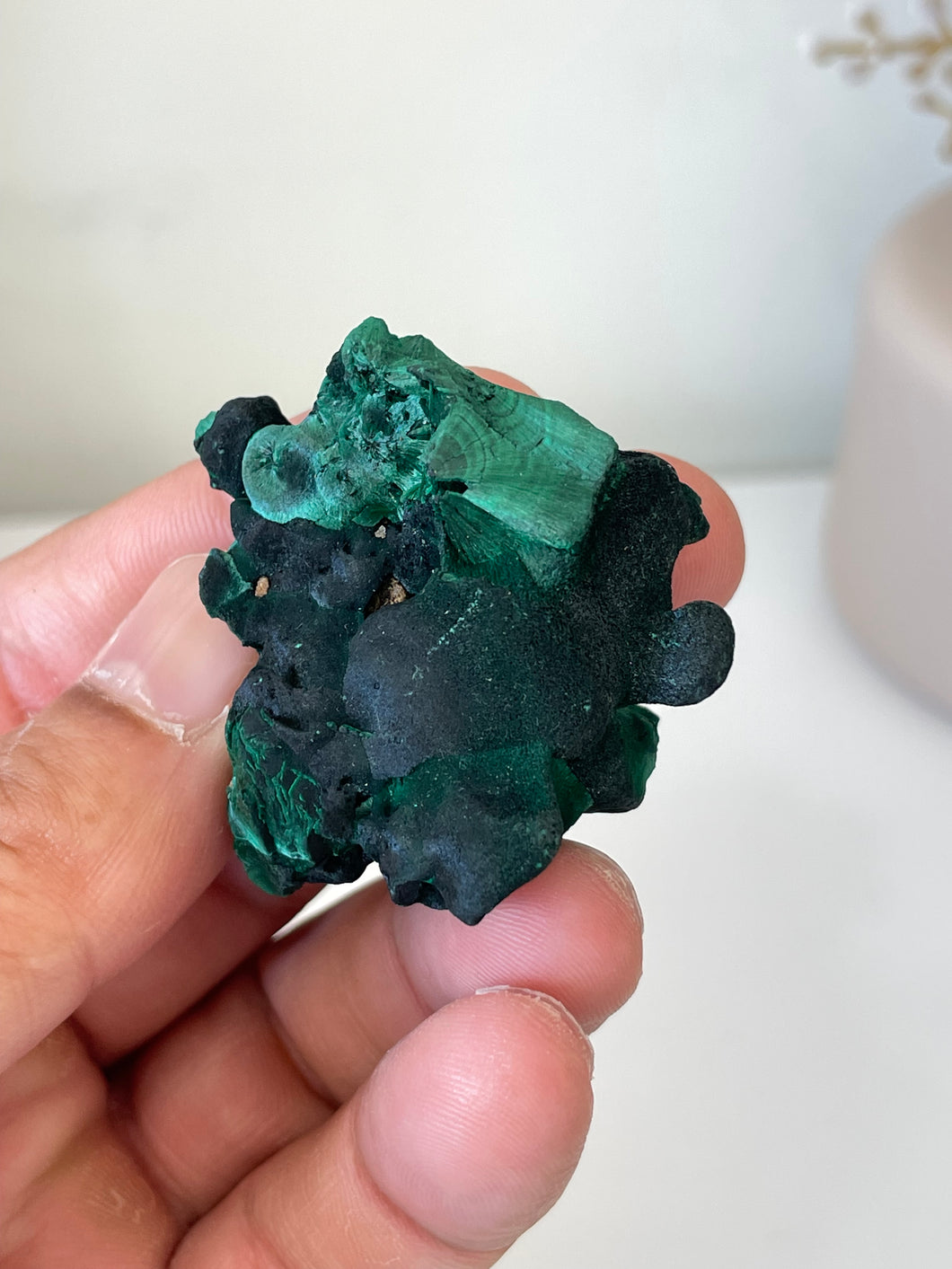 Raw Velvet Malachite Natural High Grade ML079