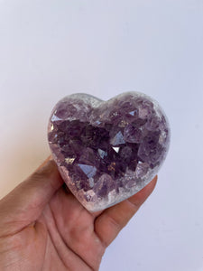 Amethyst Heart Brazil  A264