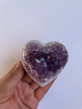 Load image into Gallery viewer, Amethyst Heart Brazil  A264
