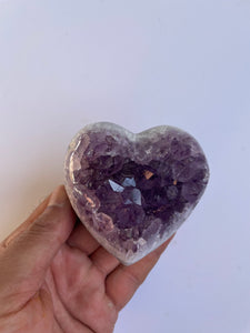 Amethyst Heart Brazil  A264