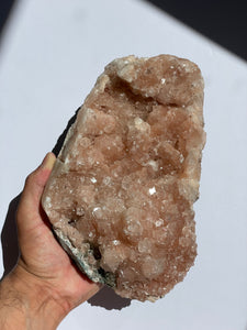 Light Green Apophyllite with Stilbite Cluster AP848