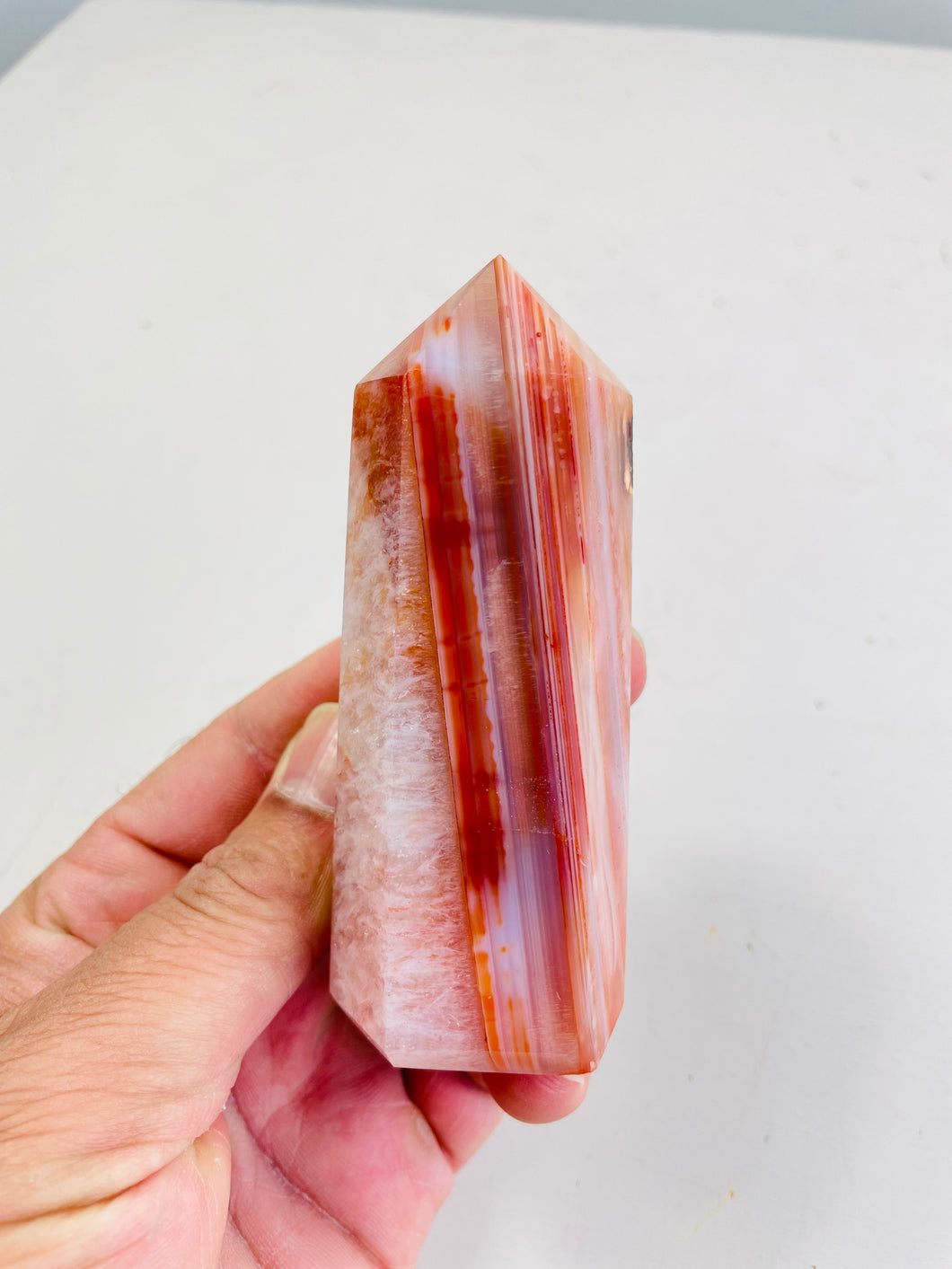 Carnelian High-Grade Crystal Tower T885