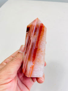 Carnelian High-Grade Crystal Tower T885