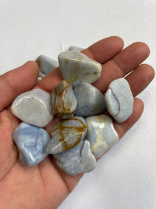 Fancy Chalcedony Tumbled Stones TB065 x 1