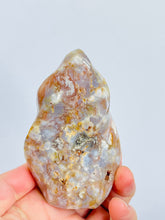 Load image into Gallery viewer, Flower Agate Flame Crystal FF123
