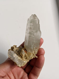 Green Phantom Quartz Cluster Q044