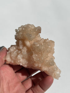 Calcite on Stilbite Natural Crystal AP300