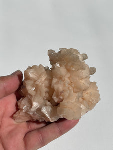 Calcite on Stilbite Natural Crystal AP300