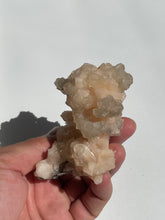 Load image into Gallery viewer, Calcite on Stilbite Natural Crystal AP303
