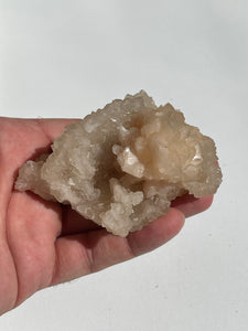 Calcite on Stilbite Natural Crystal AP306