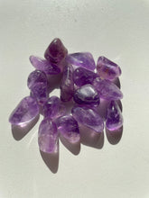 Load image into Gallery viewer, Amethyst tumbled stone crystal/ mineral x 1 (22-30mm) - Crystal King Australia
