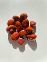 Load image into Gallery viewer, Red Jasper tumbled stone crystal/ mineral x 1 (22-30mm)
