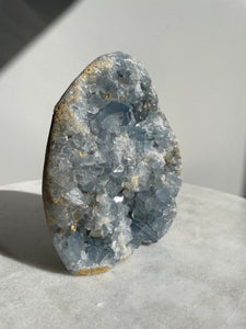 Celestite Free Standing Large Crystal CL006