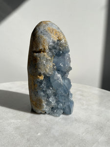 Celestite Free Standing Large Crystal CL008