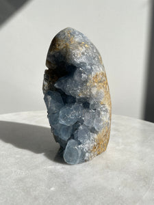 Celestite Free Standing Large Crystal CL008