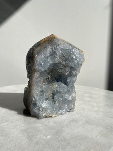 Celestite Free Standing Large Crystal CL010