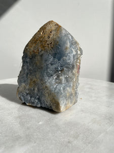 Celestite Free Standing Large Crystal CL010