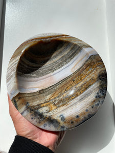 Ocean Jasper Large Crystal Dish/Bowl FF018