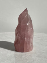 Load image into Gallery viewer, Dark Rose Quartz Flame Natural Crystal FF033
