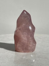 Load image into Gallery viewer, Dark Rose Quartz Flame Natural Crystal FF033
