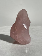 Load image into Gallery viewer, Dark Rose Quartz Flame Natural Crystal FF035
