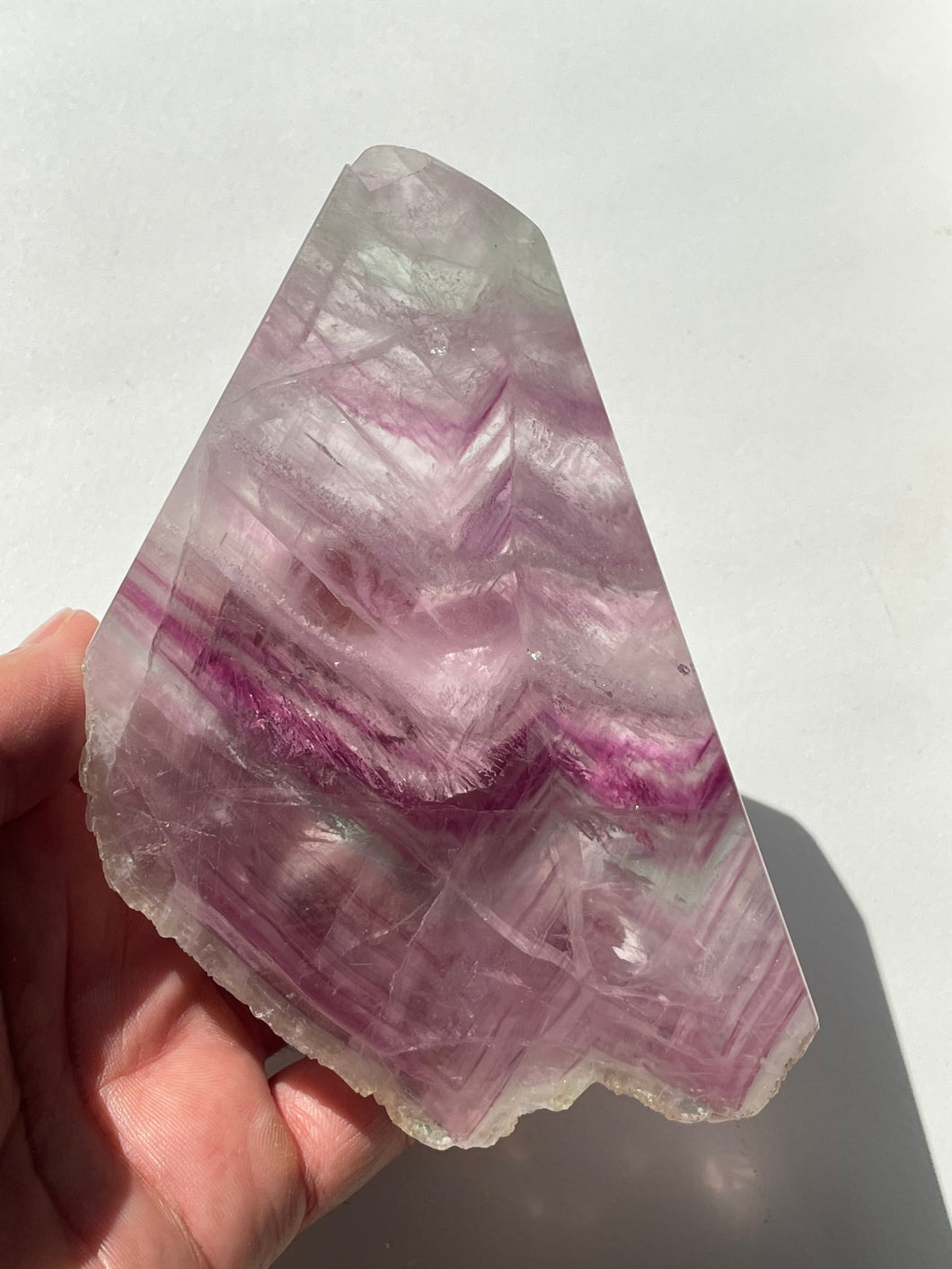 Fluorite Slab Natural Crystal (High Grade) FF061