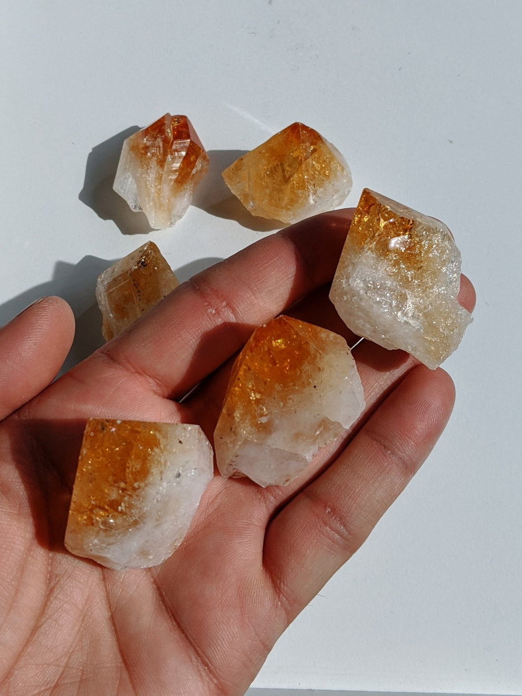 Citrine Crystal Chunky C200 - Crystal King Australia