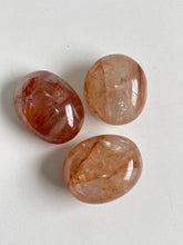 Load image into Gallery viewer, Hematoid/Red Quartz Palm Stone Natural (M)
