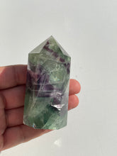 Load image into Gallery viewer, Fluorite Generator/Tower Natural Crystal T175
