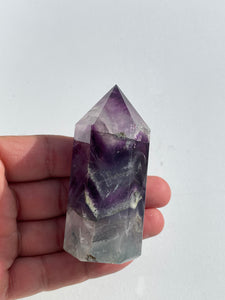 Fluorite Generator/Tower Natural Crystal T182