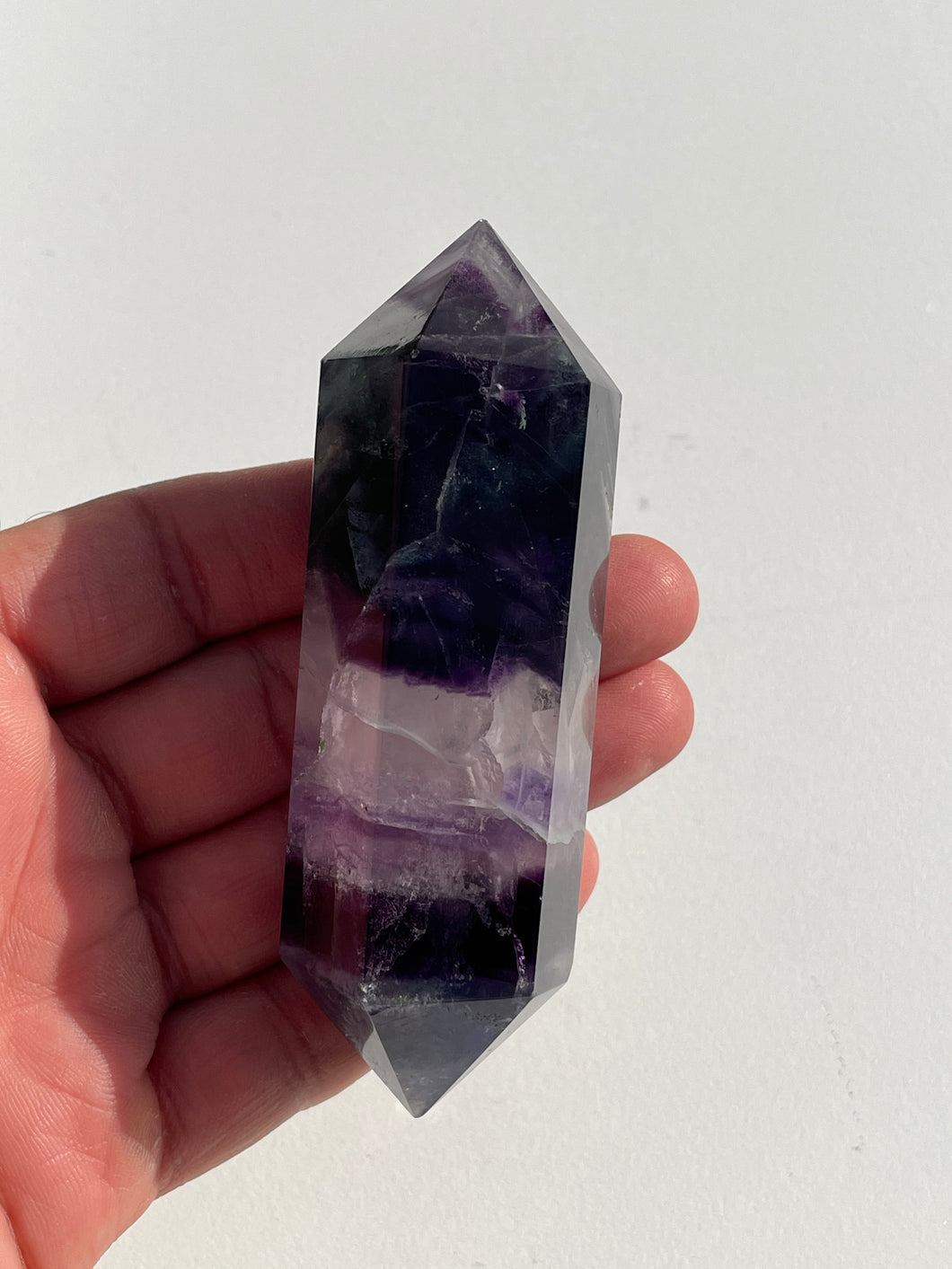 DT Fluorite Generator/Tower Natural Crystal T186