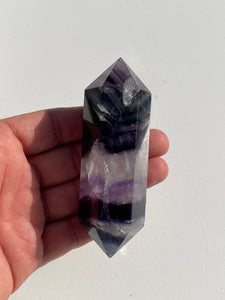 DT Fluorite Generator/Tower Natural Crystal T186