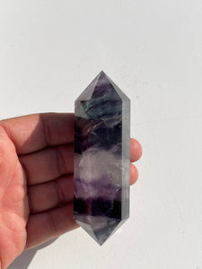 DT Fluorite Generator/Tower Natural Crystal T186