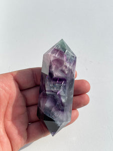 DT Fluorite Generator/Tower Natural Crystal T187