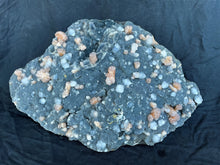 Load image into Gallery viewer, XX-Large Blue Chalcedony with Stilbite &amp; Apophyllite Cluster AP473
